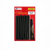 Set termorezistent pentru centrale snur 2.5m si adeziv diametru 10 Flamex 15070