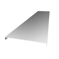 Capac jgheab metalic 100x15mm Novelite KK-10-06-PG