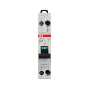 Specialty Electrical Switches & Relays Siguranta intrerupator automat 20A 1P+N curba B 4.5Ka ABB