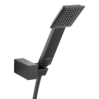 Set para dus 1 functie cu suport reglabil si furtun flexibil Sinus, negru, Ferro U170BL-B