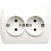 Priza dubla ST cu CP bachelita Zirve