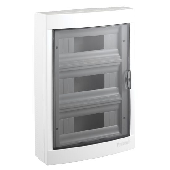 Cutie sigurante 36M PT 12x3 randuri usa transparenta IP40 HF Panasonic P-CST36.A