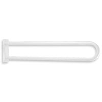 Maner rabatabil sustinere dublu, drept 572 mm Metalia Help, alb, Ferro R66550,11