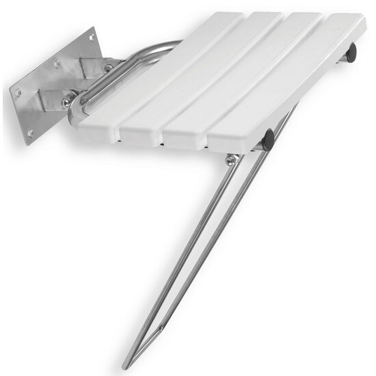 Scaun de duş rabatabil Metalia Help, oţel inox, Ferro R6699,44