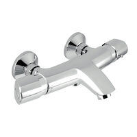 Baterie termostatata perete cada/dus Metalia 57, crom fara accesorii, Ferro 57921/1,0