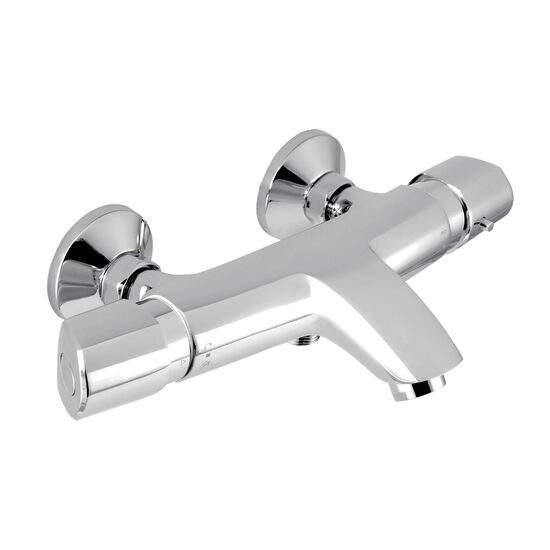 Baterie termostatata perete cada/dus Metalia 57, crom fara accesorii, Ferro 57921/1,0