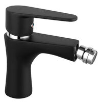 Baterie stativa bideu Algeo, negru/crom, Ferro BAG6BL