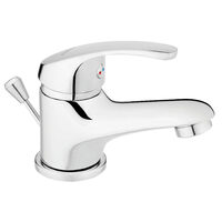 Baterie stativa lavoar Basic, crom cu ventil, Ferro BBC2