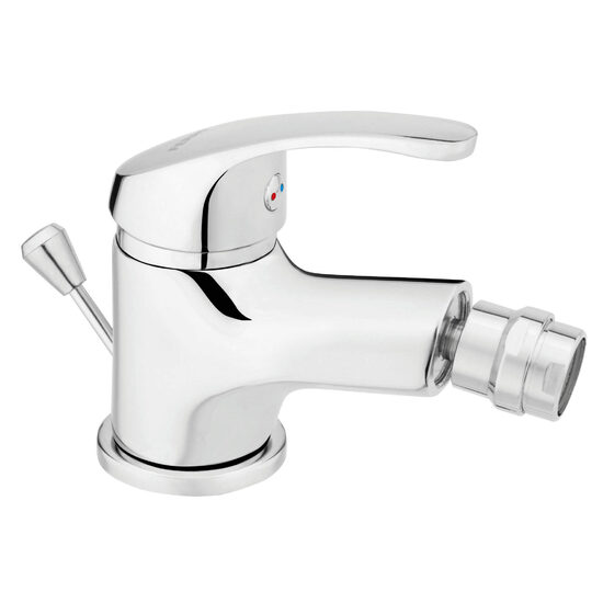 Baterie stativa bideu Basic, crom cu ventil, Ferro BBC6