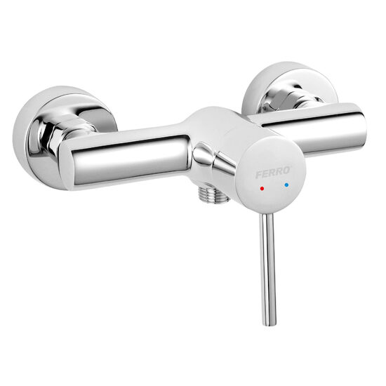 Baterie perete dus Fiesta, crom fara accesorii, Ferro BFI7