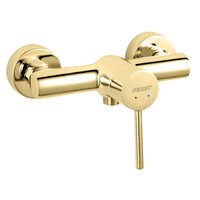 Baterie perete duș Fiesta, auriu fara accesorii, Ferro BFI7G