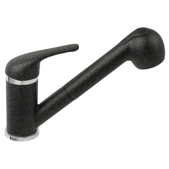 Baterie stativa spalator Freya, grafit cu dus extractibil, Ferro BFR8B