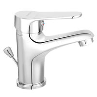 Baterie stativa lavoar Isso, crom cu ventil, Ferro BIS2