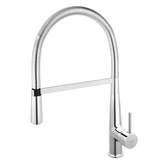 Baterie stativa spalator Sonata, crom cu dus extractibil, Ferro BNA4