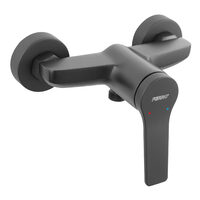 Baterie perete dus Stratos, negru fara accesorii, Ferro BSC7BL