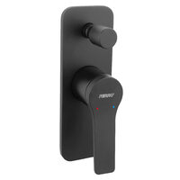 Baterie ingropata cada/dus Stratos, negru, Ferro BSC7PBL