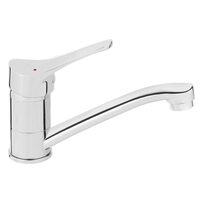 Baterie stativa lavoar Stillo, crom cu pipa mobila, Ferro BSL2A