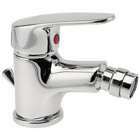 Baterie stativa bideu Smile, crom cu ventil, Ferro BSM6