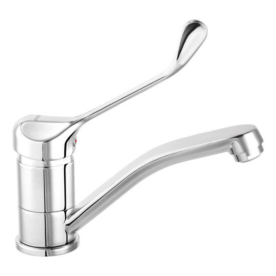 Baterie medicala stativa lavoar Tiga Medico, crom cu pipa mobila, Ferro BTGM2AVL