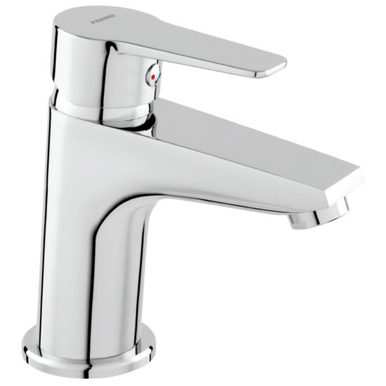 Baterie stativa lavoar Ritto, crom cu ventil click-clack, Ferro BTR2