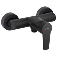 Baterie perete dus Ritto, negru fara accesorii, Ferro BTR7BL