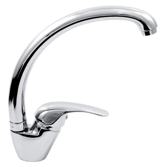 Baterie stativa spalator Vasto, crom cu pipa lebada, Ferro BVA4A