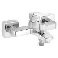 Baterie perete cada/dus Vitto VerdeLine, crom fara accesorii, Ferro BVI1VL