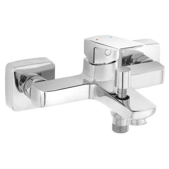 Baterie perete cada/dus Vitto VerdeLine, crom fara accesorii, Ferro BVI1VL