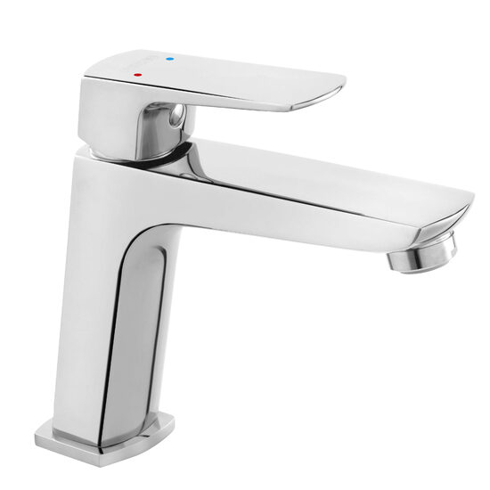 Baterie stativa lavoar Vitto VerdeLine, crom cu ventil, Ferro BVI2VL