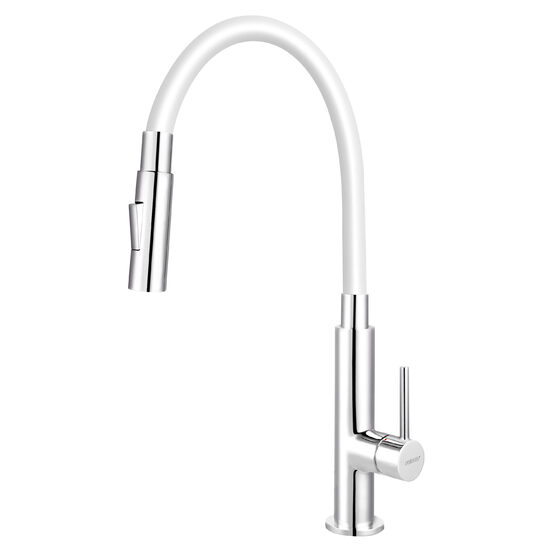 Baterie stativa spalator Zumba Slim 2F, crom/alb, Ferro BZA43W