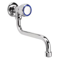 Robinet perete lavoar/spalator pt. apa rece, crom, Ferro Z39