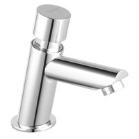 Robinet lavoar cu temporizare pt. apa rece Presstige Pro, crom, Ferro Z501
