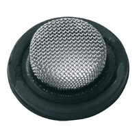 Garnitura cauciuc 1/2" cu sita impuritati, Ferro CF250