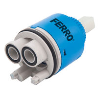 Cartus ceramic inalt 40 mm pentru baterii monocomanda, Ferro GW1