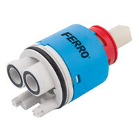 Cartus ceramic inalt FerroClick 40 mm pentru baterii monocomanda, Ferro GW1VL