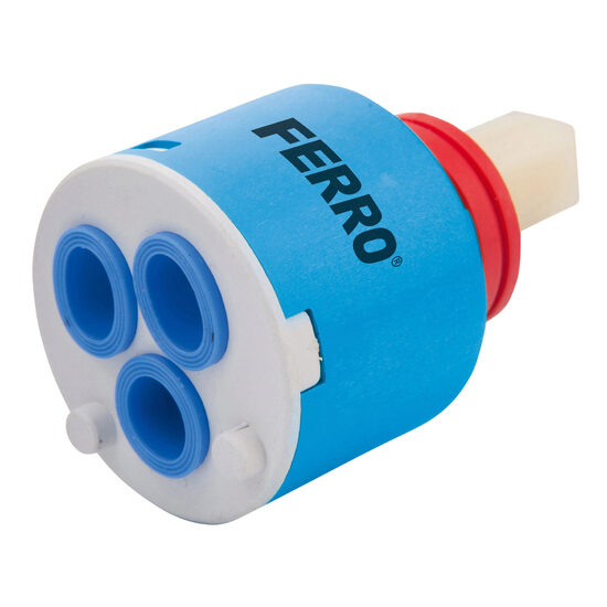 Cartus ceramic scurt FerroClick 40 mm pentru baterii monocomanda, Ferro GW2VL