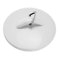 Dop cu lant pentru lavoar, alb, Ferro KORSU42N