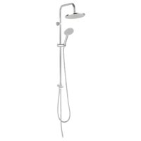 Set bara dus cu suport culisant, dus fix si para dus mobila Coppa, crom, Ferro NP92