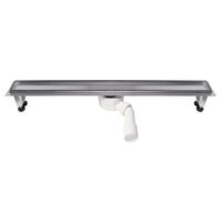 Rigola dus inox L= 700 mm pentru placi ceramice cu sifon DN40/50, Ferro OLP1-70