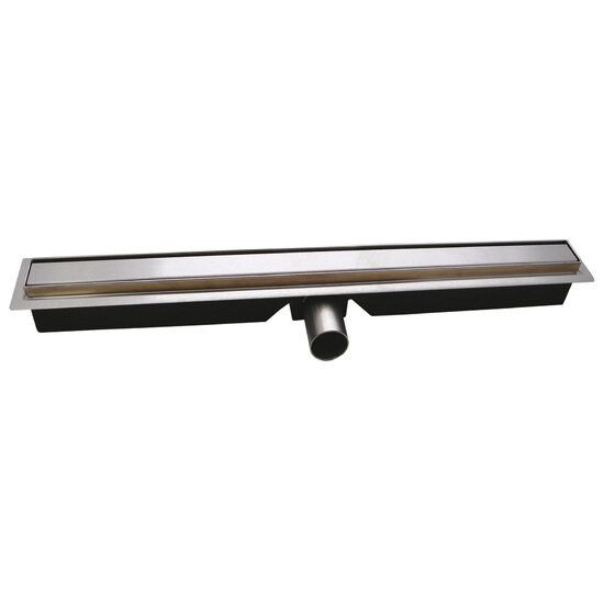 Rigola dus inox Slim Pro L= 600 mm, cu sifon incorporat DN40, Ferro OLSP1-60
