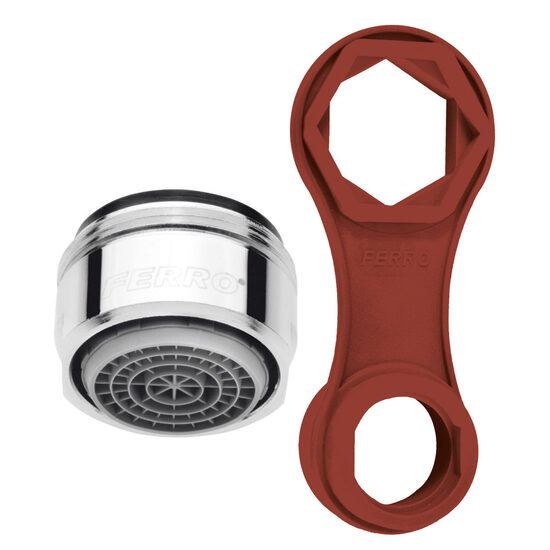 Perlator M24x1 Ferro, cu cheie, Ferro PCH4-K-W