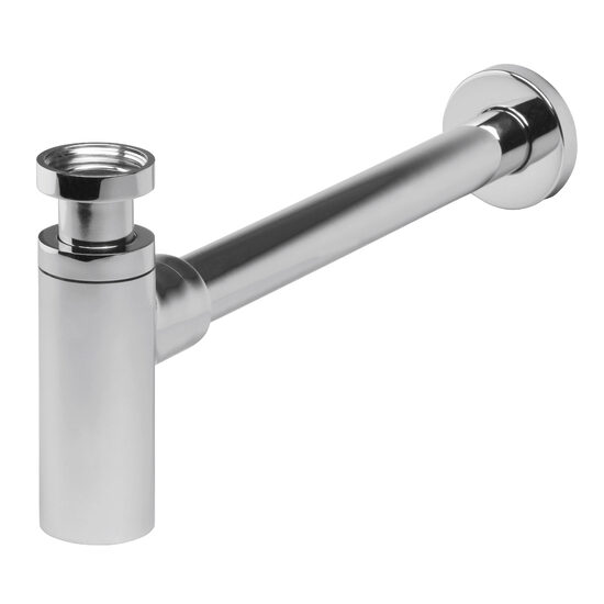 Sifon lavoar din alama 1 1/4 x 32 mm, crom , Ferro S282