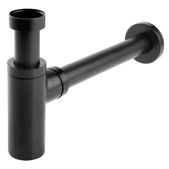 Sifon lavoar din alama 1 1/4 x 32 mm, negru , Ferro S282-BL
