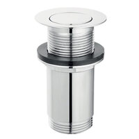 Ventil lavoar click-clack din alama  1 1/4" fara preaplin, crom, Ferro S283-WBP