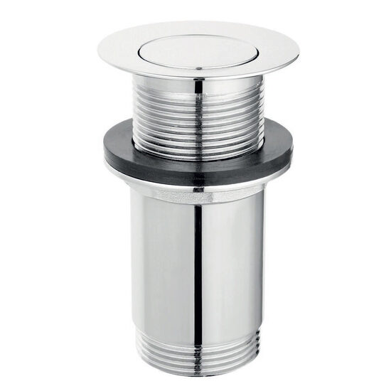 Ventil lavoar click-clack din alama  1 1/4" fara preaplin, crom, Ferro S283-WBP