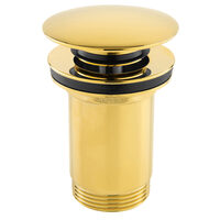 Ventil lavoar click-clack, auriu, Ferro S285G