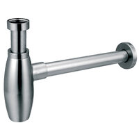 Sifon lavoar din alama 1 1/4 x 32 mm Oval, crom , Ferro S286