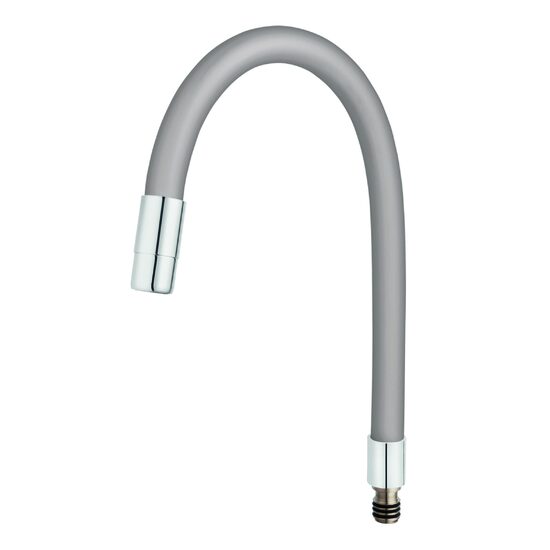 Pipa elastica pentru baterie spalator Elastico, gri, Ferro W100S-B