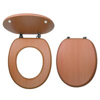 Capac WC din lemn de fag rosiatic, natur, Ferro WC/BUK