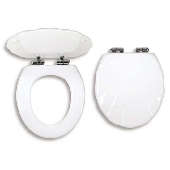 Capac WC soft-close din duroplast Lyra, alb, Ferro WC/SOFTMUSLELY